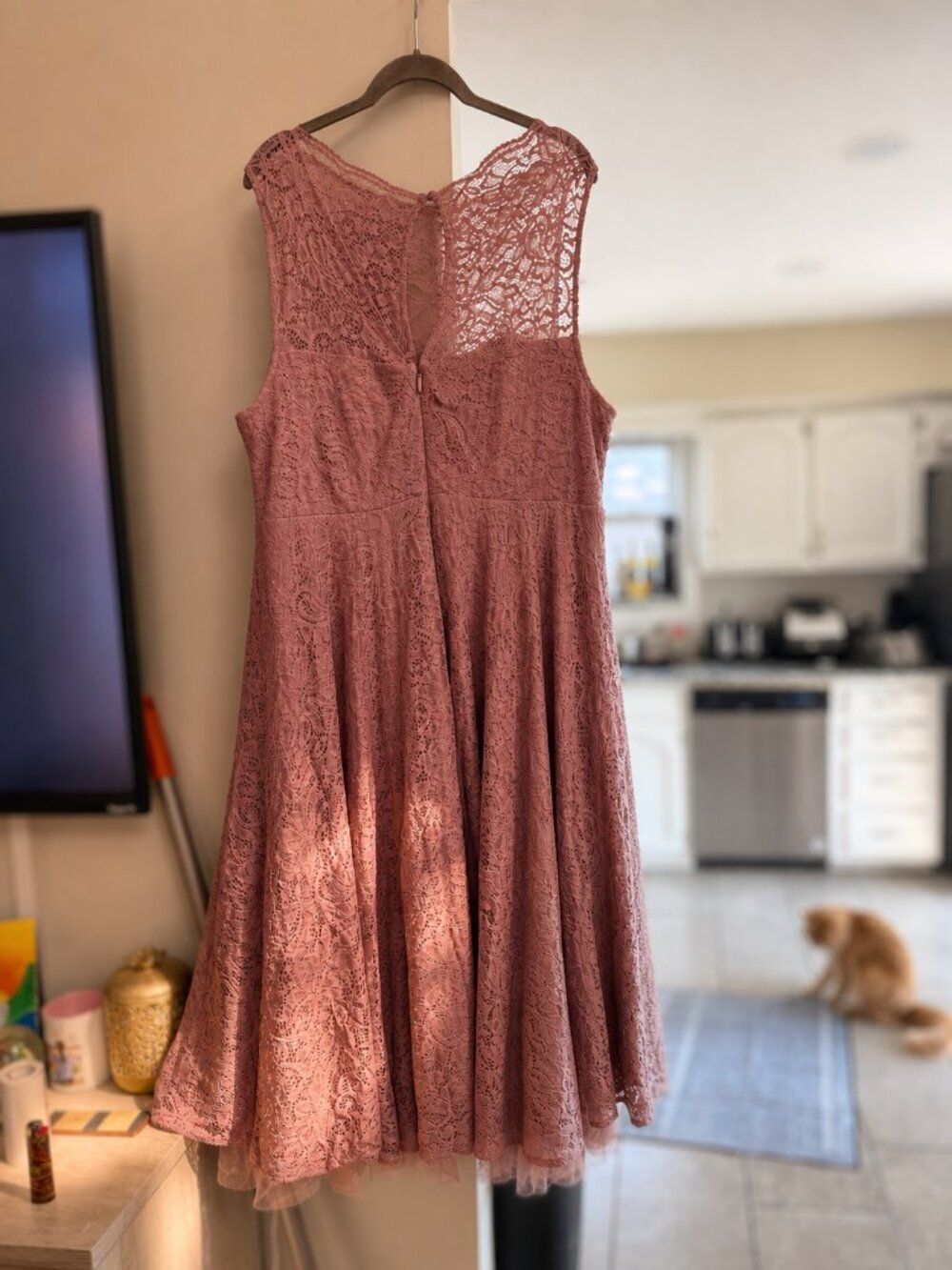 Torrid Mauve Lace Dress Women’s Size 20
